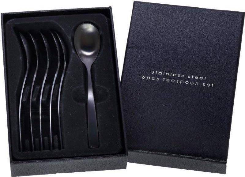 Διακοσμητικά και αξεσουαρ κουζίνας agiovlasitishome - ΣΗΜΑΝΤΙΚΟ: Σε περίπτωση διαφοράς τιμής από το κατάστημα ισχύει παντα και μόνο η τιμή του καταστήματος Cryspo Trio Σετ 6 τεμαχίων Κουταλάκι Stainless Steel 'D